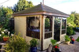 wooden-gazebo-cream-side-panels Wooden Gazebo Cream Side Panels